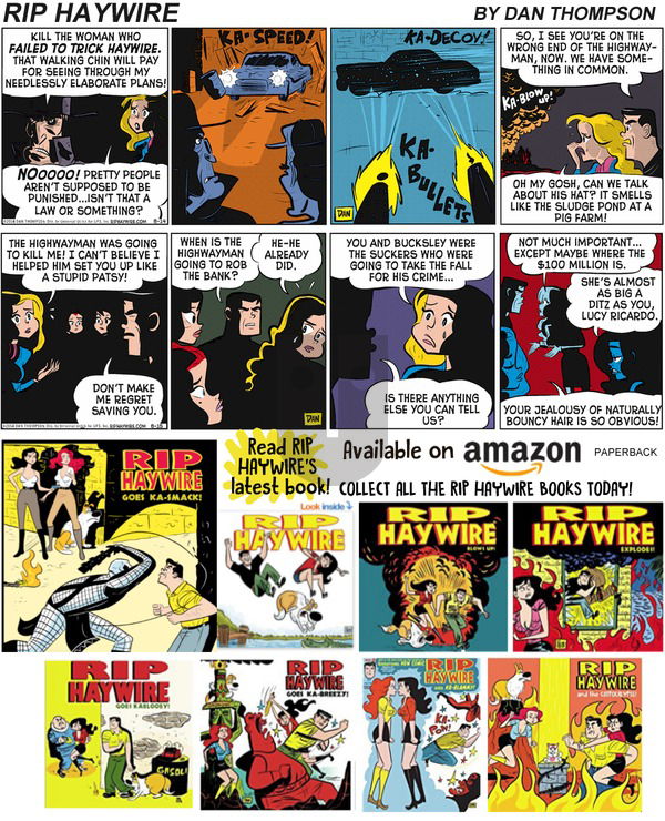 Rip Haywire on Sunday September 1, 2019 Comic Strip
