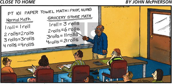 Close to Home on Sunday February 18, 2024 Comic Strip