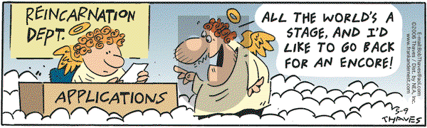 Frank and Ernest on Tuesday May 9, 2006 Comic Strip