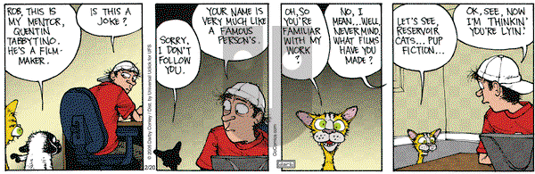 Get Fuzzy on Thursday February 20, 2014 Comic Strip