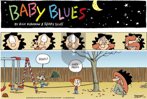 Baby Blues on Sunday November 15, 2009 Comic Strip