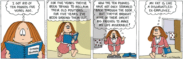 Cathy Classics on Tuesday February 23, 1999 Comic Strip