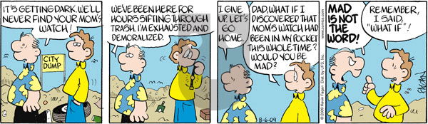 Drabble on Thursday August 6, 2009 Comic Strip