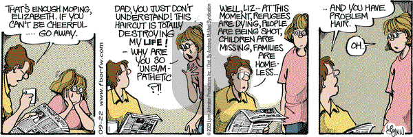 For Better or For Worse - Friday September 22, 2023 Comic Strip