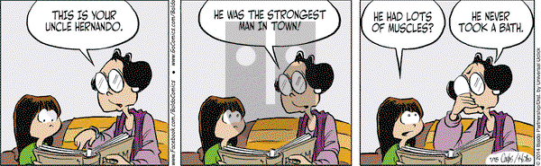 Baldo on Wednesday January 15, 2014 Comic Strip