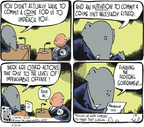 Tom Toles on Monday May 30, 2016 Comic Strip