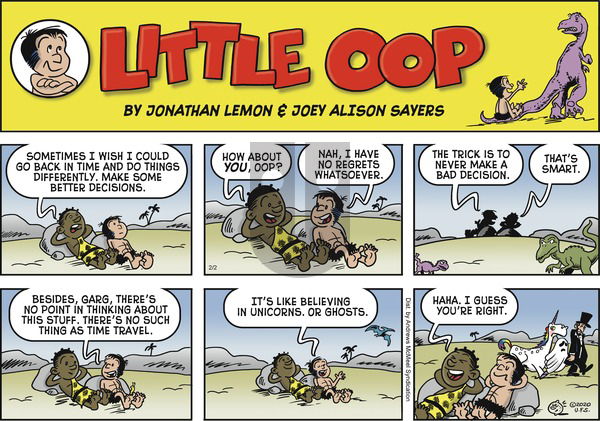 Alley Oop on Sunday February 2, 2020 Comic Strip