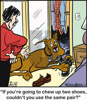Marmaduke on Thursday October 19, 2017 Comic Strip