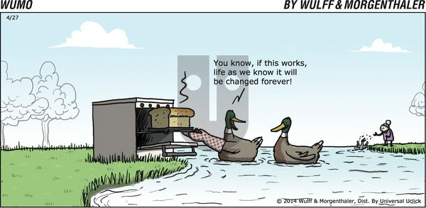 WuMo - Sunday April 27, 2014 Comic Strip