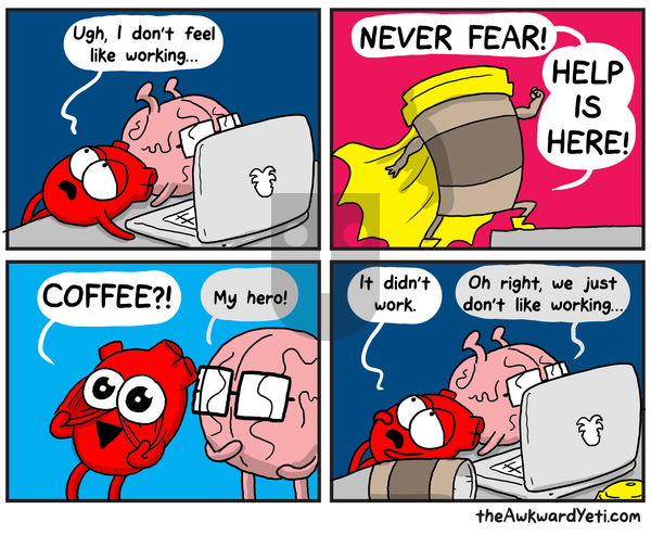The Awkward Yeti on Monday August 5, 2019 Comic Strip