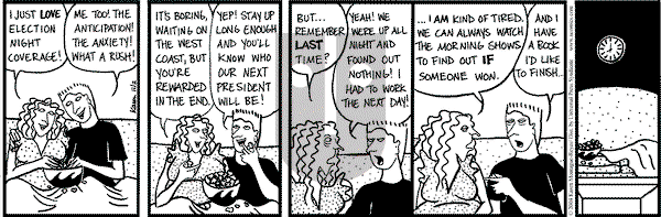 Clear Blue Water on Tuesday November 2, 2004 Comic Strip