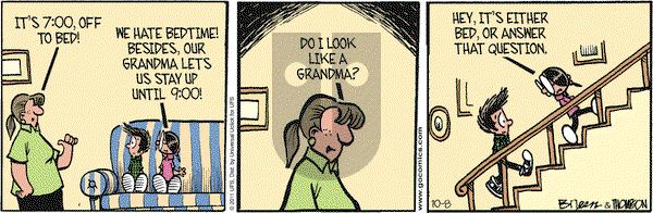 Grand Avenue on Saturday October 8, 2011 Comic Strip