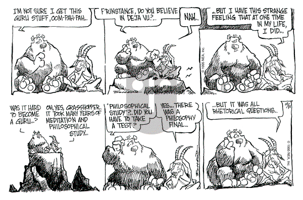 The Grizzwells on Monday October 30, 1995 Comic Strip
