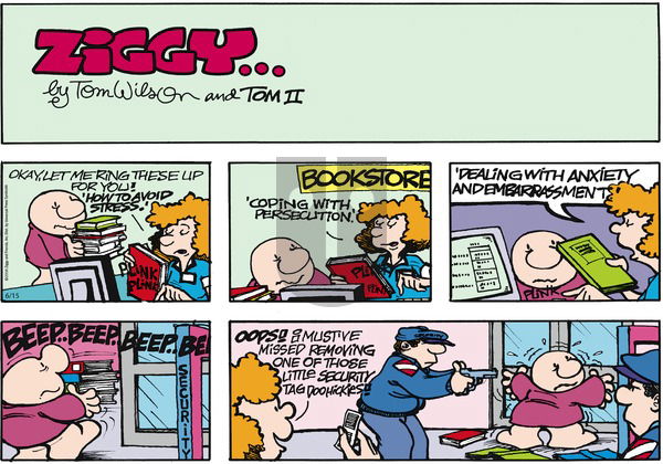 Ziggy on Sunday June 15, 2008 Comic Strip