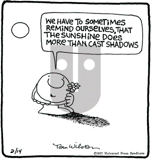 Ziggy on Monday February 14, 1977 Comic Strip