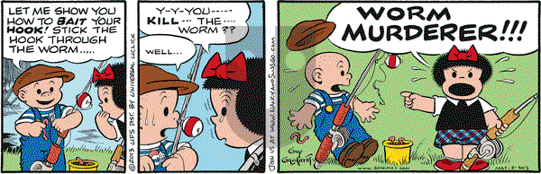 Nancy on Thursday May 9, 2013 Comic Strip