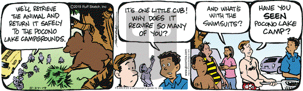 JumpStart on Tuesday August 27, 2019 Comic Strip