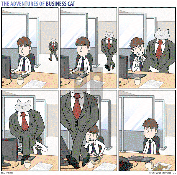 The Adventures of Business Cat on Monday November 7, 2016 Comic Strip