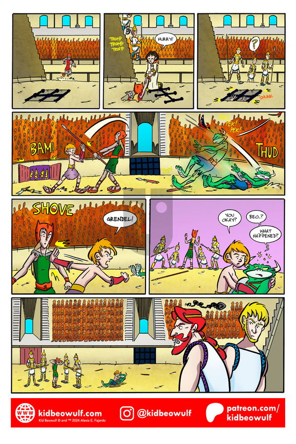 Kid Beowulf on Monday November 11, 2024 Comic Strip