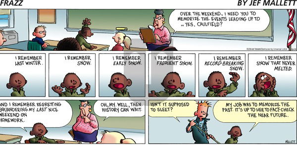 Frazz - Sunday December 14, 2014 Comic Strip