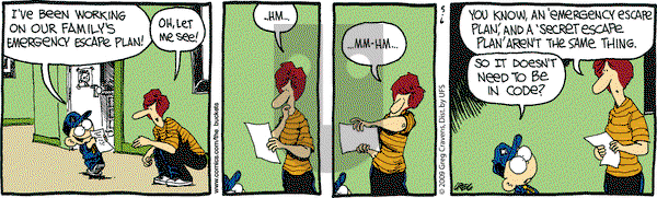 The Buckets on Wednesday May 6, 2009 Comic Strip