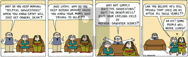 Cathy Classics on Wednesday May 16, 2007 Comic Strip