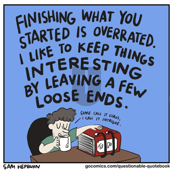 Questionable Quotebook on Sunday January 14, 2024 Comic Strip