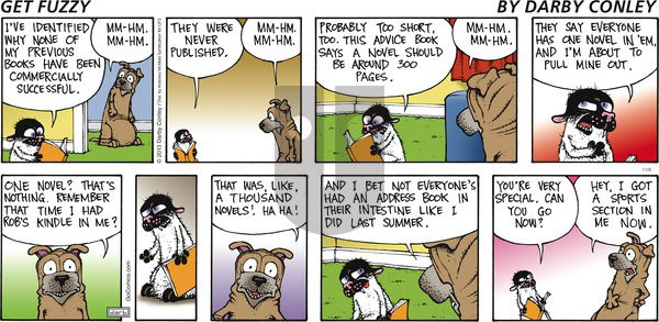 Get Fuzzy - Sunday November 3, 2024 Comic Strip