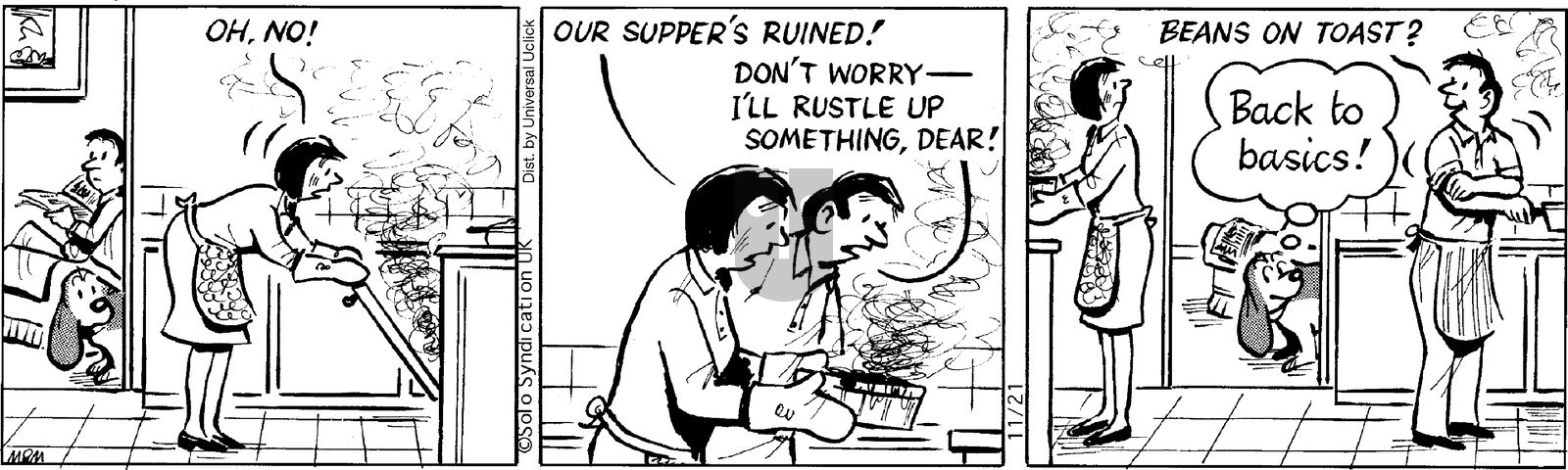 Fred Basset on Friday November 21, 2014 Comic Strip