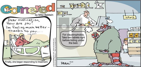 Cornered on Sunday October 31, 2010 Comic Strip