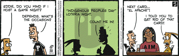 La Cucaracha on Saturday October 12, 2019 Comic Strip