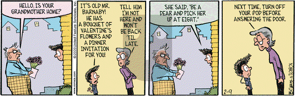 Grand Avenue on Monday February 9, 2009 Comic Strip