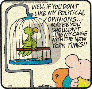 Ziggy on Monday March 23, 2020 Comic Strip