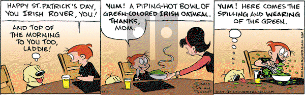 Red and Rover on Tuesday March 17, 2015 Comic Strip