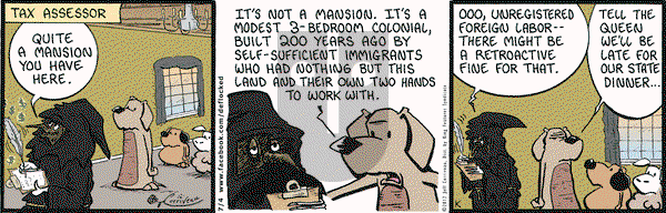 DeFlocked on Wednesday July 4, 2012 Comic Strip