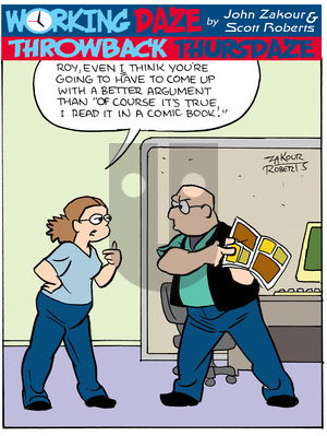 Working Daze on Thursday September 25, 2025 Comic Strip