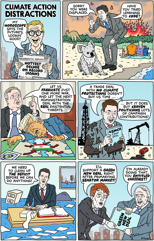 Brian McFadden - Monday January 20, 2020 Comic Strip