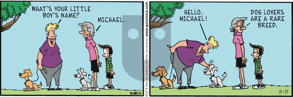 Grand Avenue on Tuesday August 21, 2018 Comic Strip