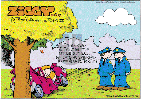 Ziggy - Sunday September 4, 2005 Comic Strip