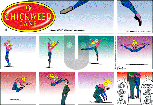9 Chickweed Lane on Sunday October 2, 2011 Comic Strip