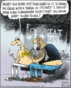 The Flying McCoys on Saturday September 27, 2014 Comic Strip