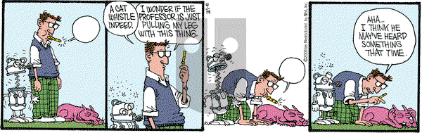Monty on Tuesday April 14, 2009 Comic Strip