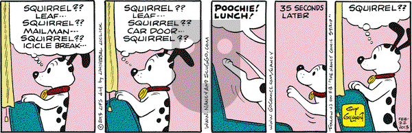 Nancy on Friday February 22, 2013 Comic Strip