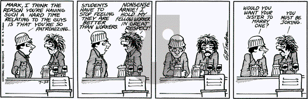 Doonesbury on Tuesday July 20, 1971 Comic Strip