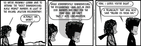 The Boondocks on Thursday September 30, 2010 Comic Strip