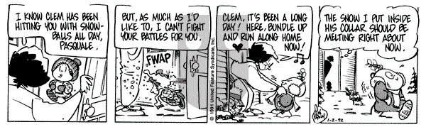 Rose is Rose on Thursday January 2, 1992 Comic Strip