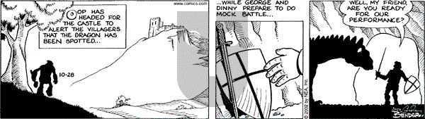 Alley Oop on Monday October 28, 2002 Comic Strip