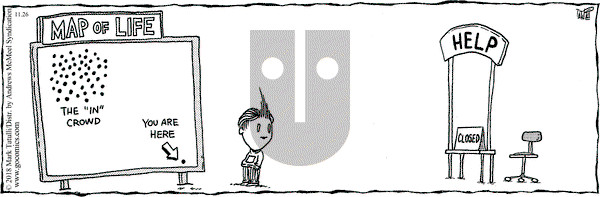 Lio on Monday November 26, 2018 Comic Strip