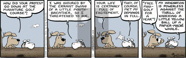 DeFlocked on Saturday October 4, 2008 Comic Strip