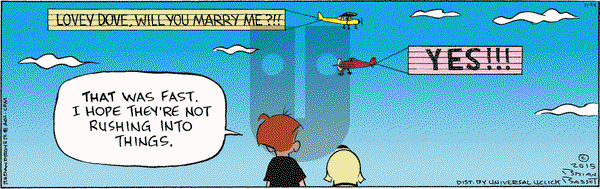 Red and Rover on Friday July 24, 2015 Comic Strip